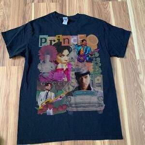 Prince Unisex Black T-Shirt